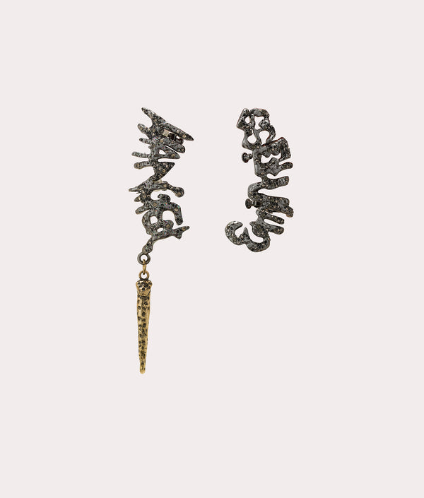 "You name it" cuff earrings