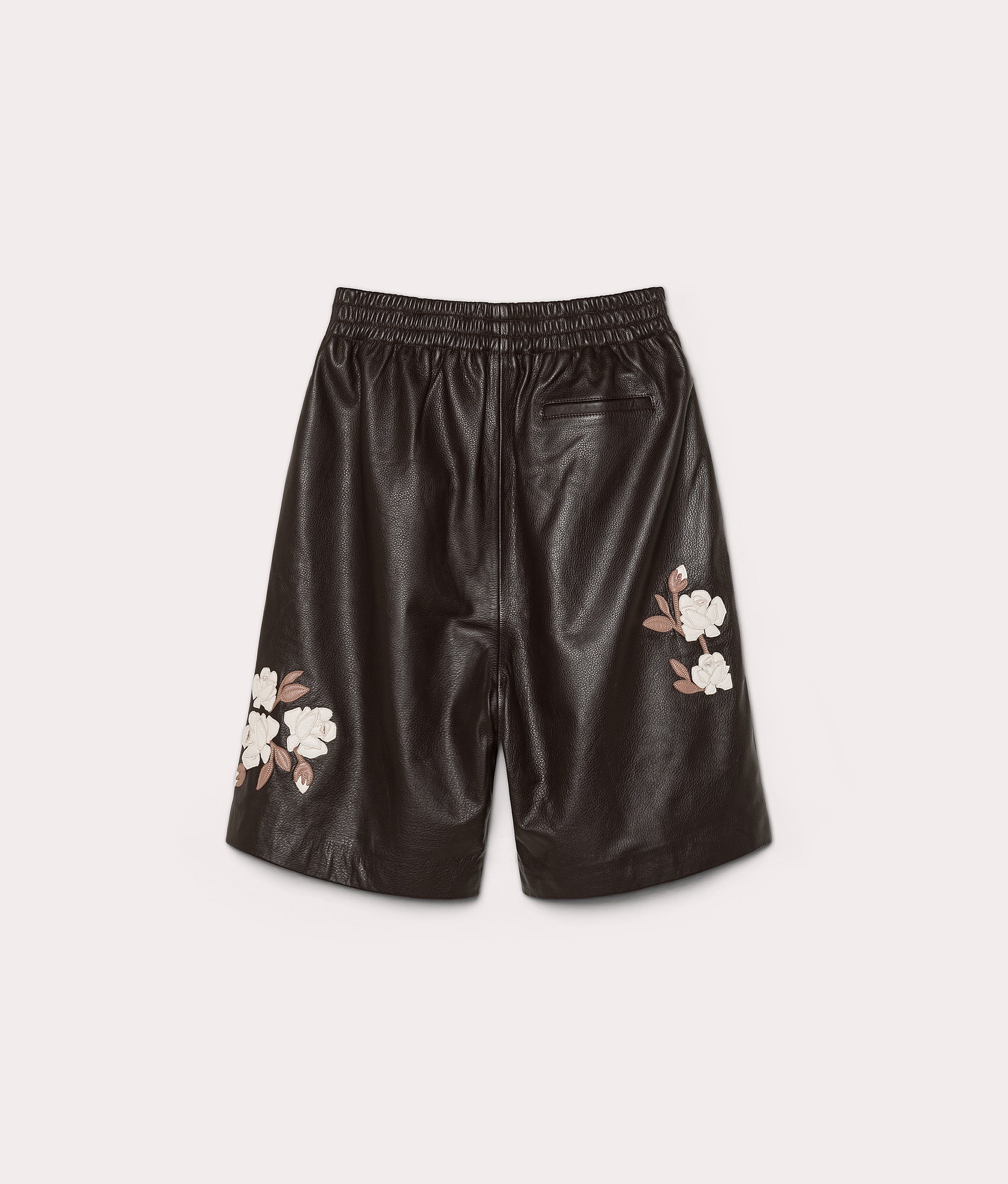 Embroidered leather shorts – HANGED EMPRESS