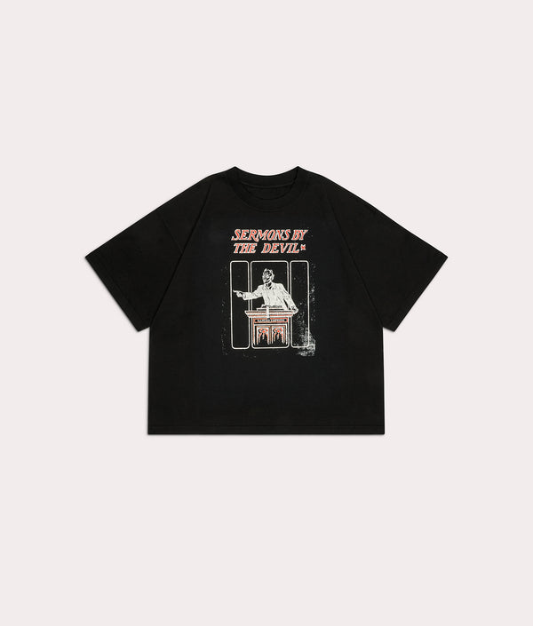 Sermons black T-shirt