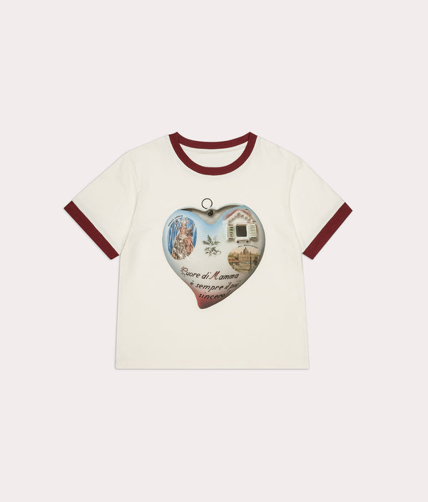 Cuore di mamma baby tee